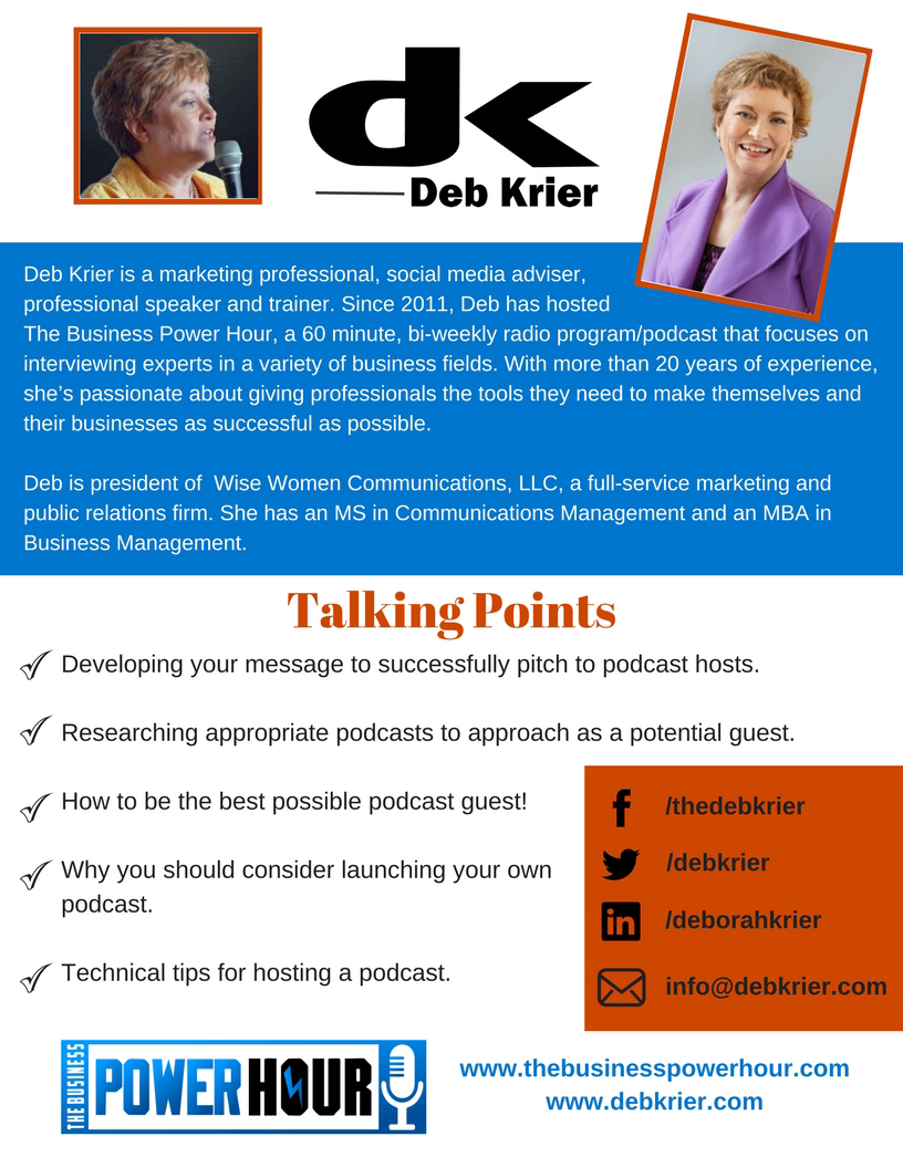 Podcast One Sheet The Business Power Hour